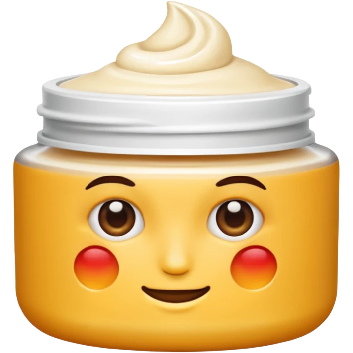 face cream emoji