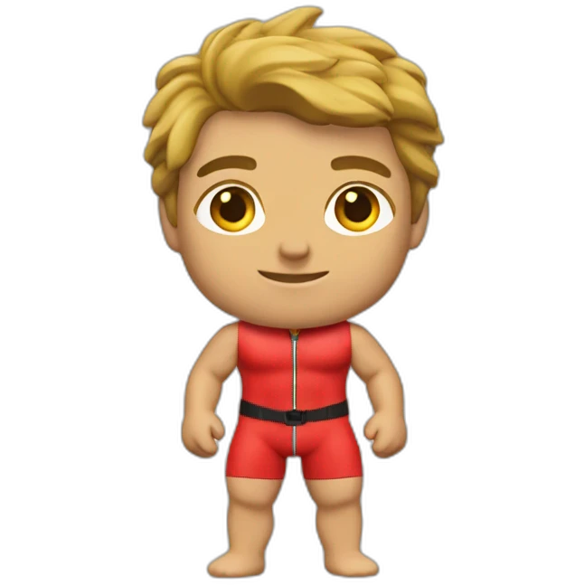 Baywatch-front-view emoji