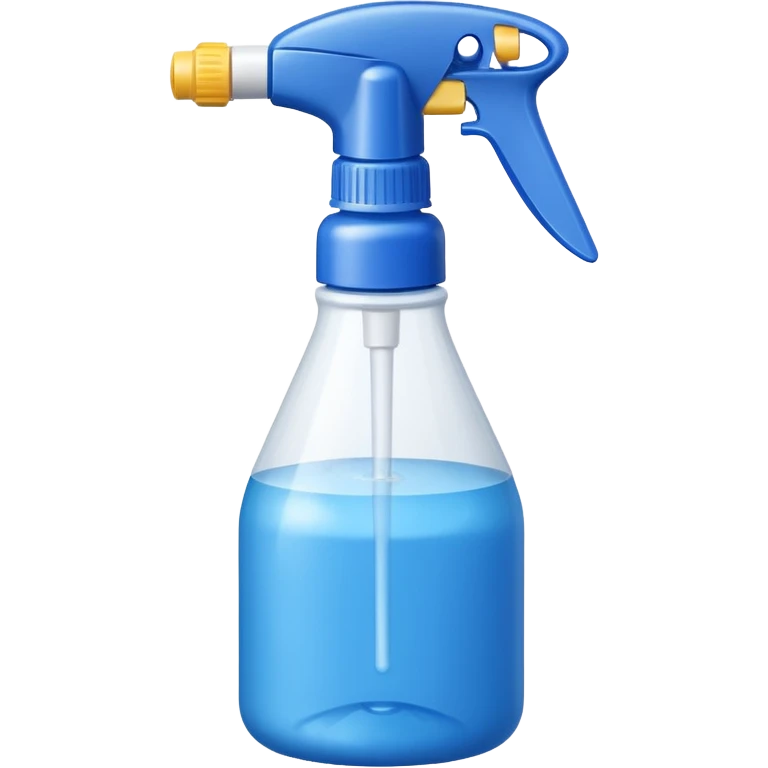spray bottle, classic cleaning bottle emoji