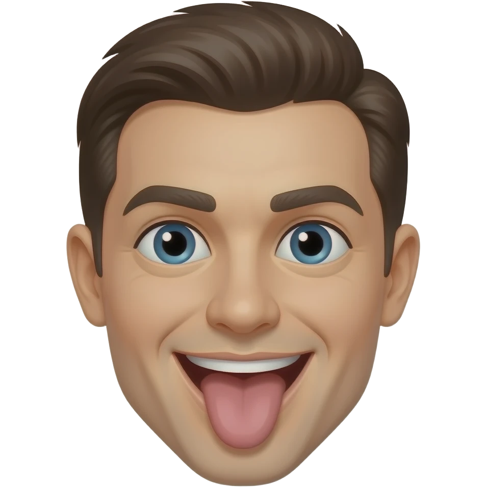 Tongue up emoji silly emoji