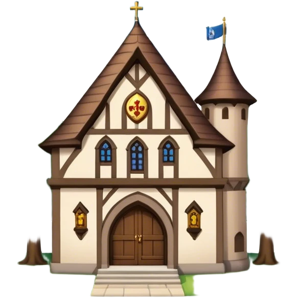 medieval tax collector building emoji