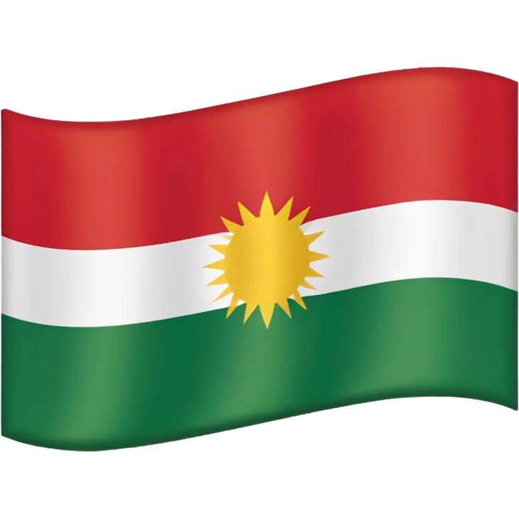 Kurdistan flag emoji