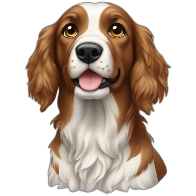 Setter irlandais emoji