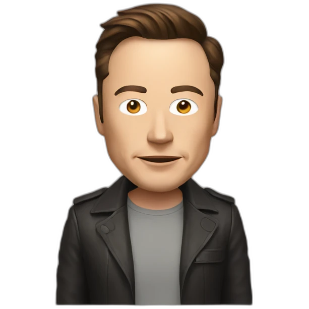 mask of elon musk emoji
