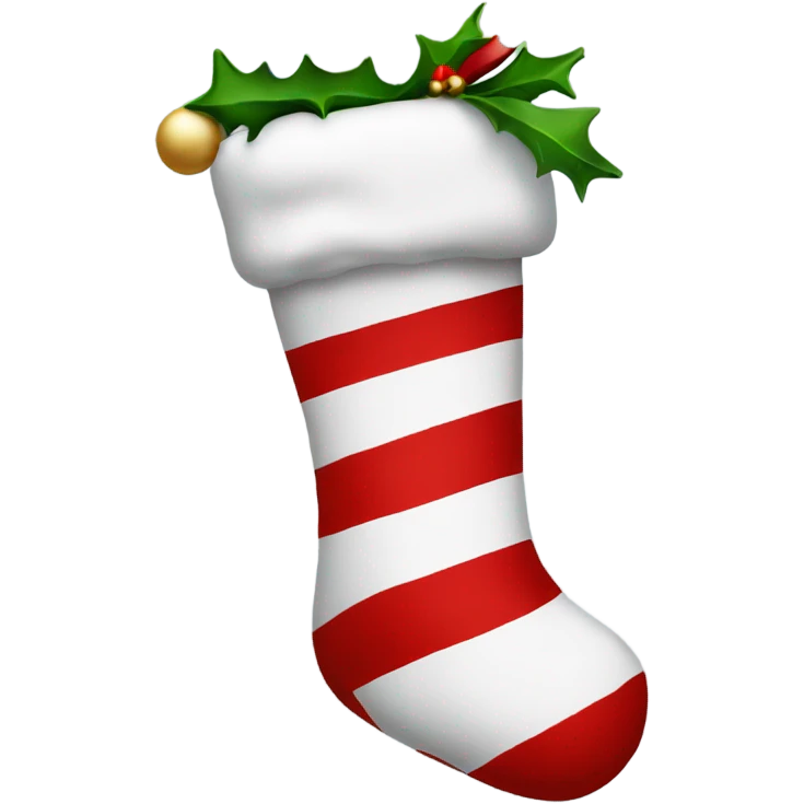 Christmas stocking emoji