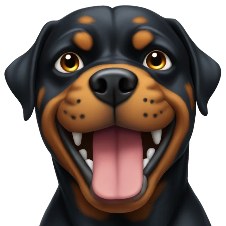 The Evil Rottweiler emoji