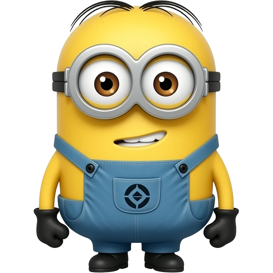 Mad scientist minion emoji