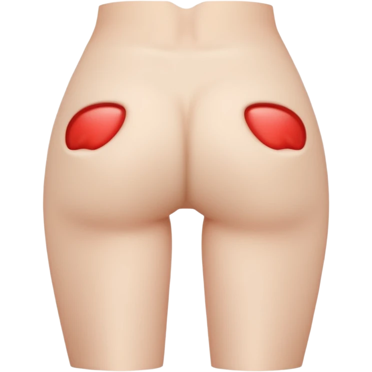 opened butt emoji