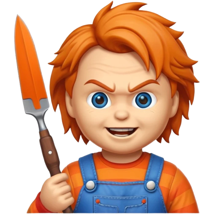 Un emojin de chuky emoji