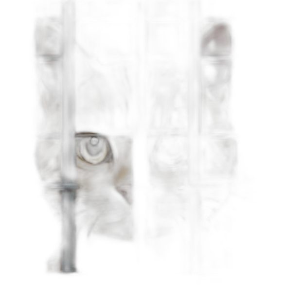 Cat behind jail bars emoji