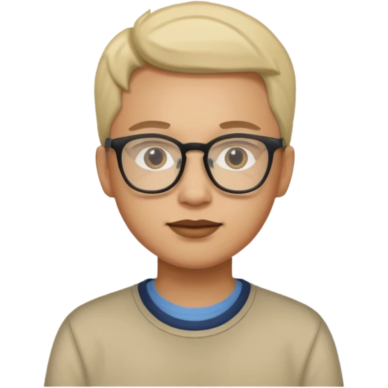 create a character that looks likes developer emoji