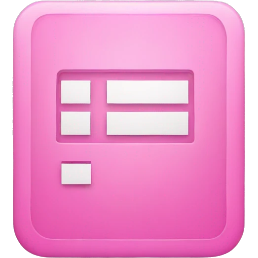 pink checkbox emoji