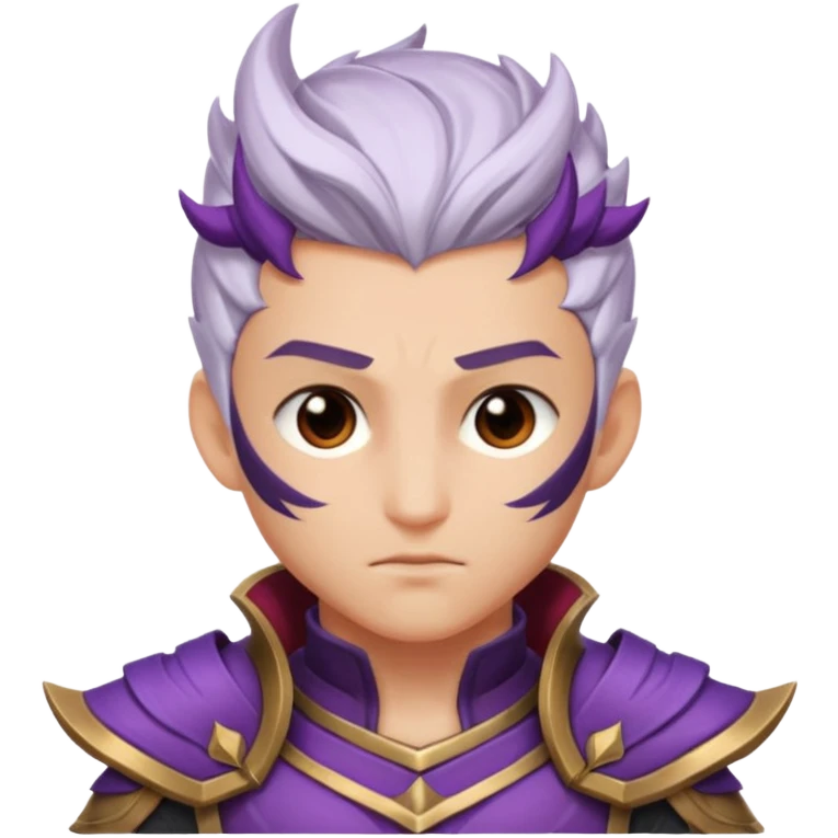 Varus from league of legends with clear custom and cute face emoji