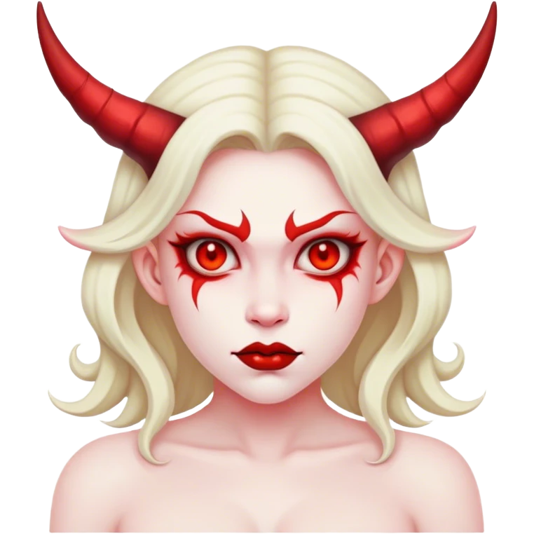 Feminine demon emoji