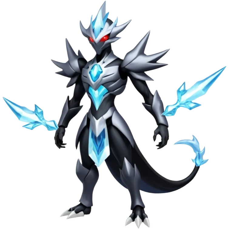 Scizor-Darkrai-Kyurem-fusion, full body emoji