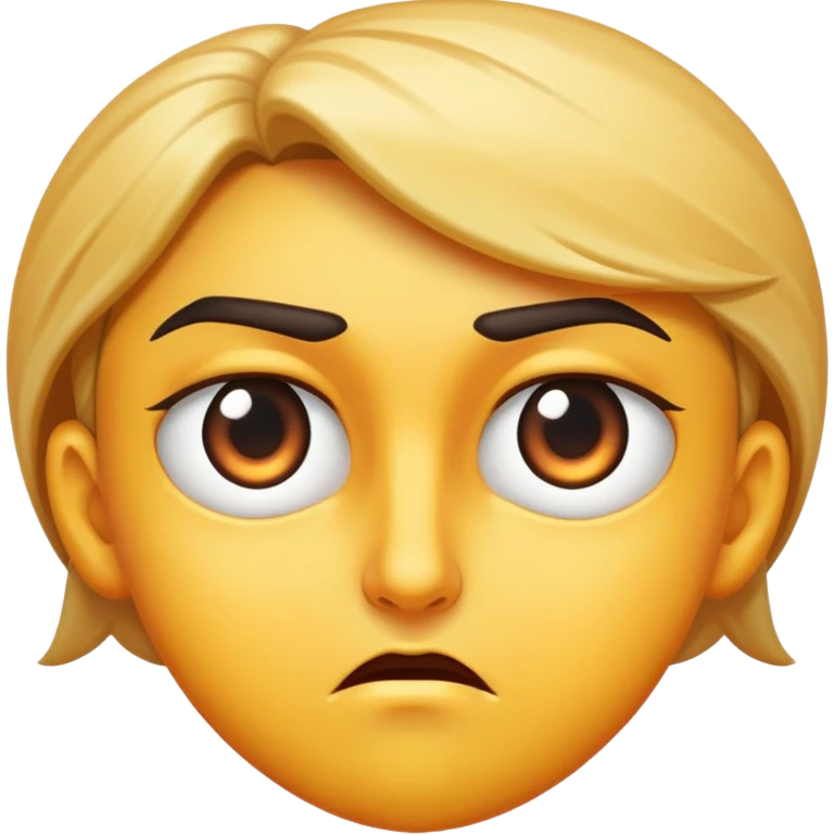 Bombastic side eye emoji