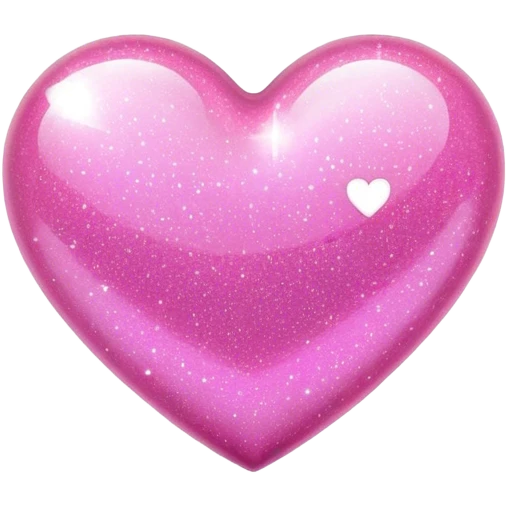 pink sparkly heart  emoji