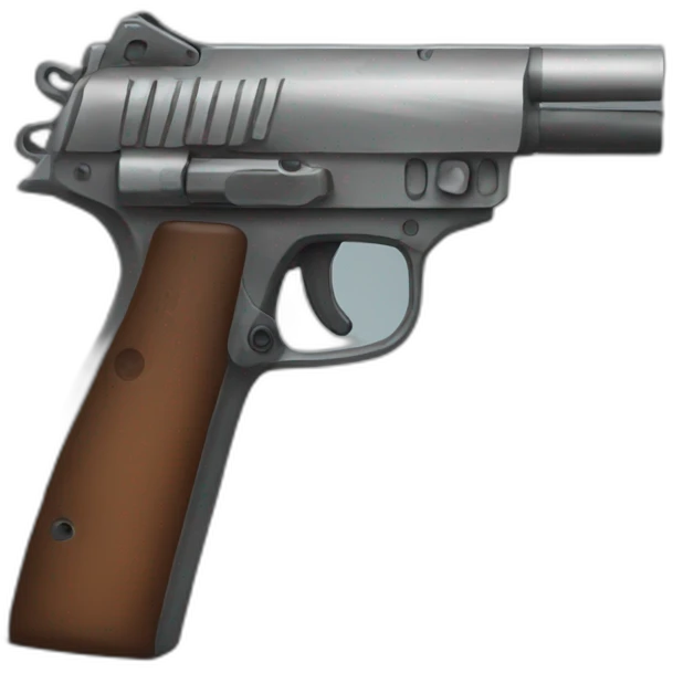modern gun emoji
