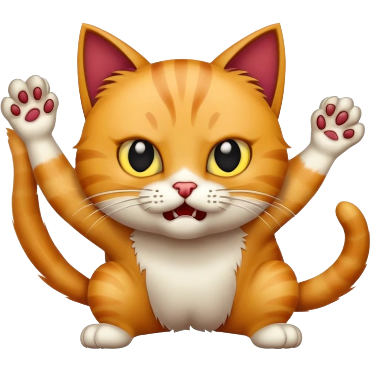 cat attack 123451 emoji