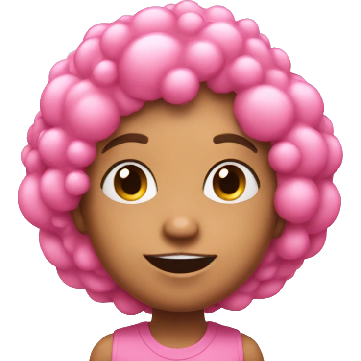 Pink bubbles  emoji