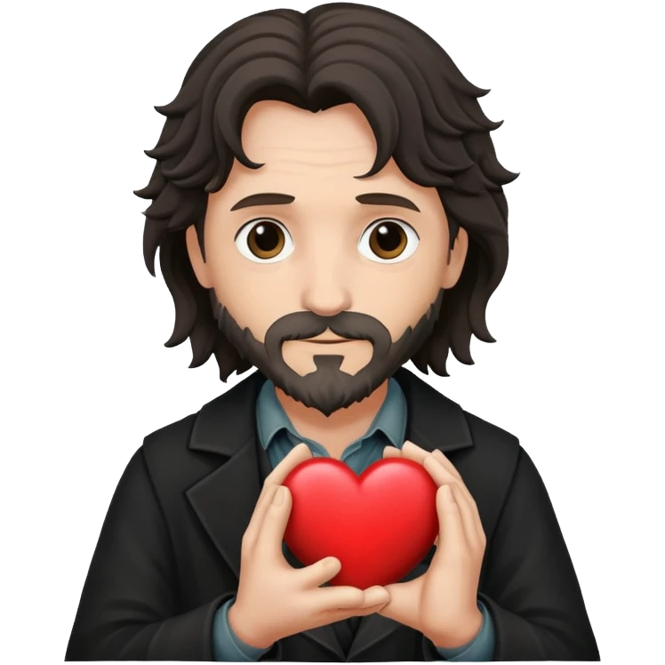 Sirius black hold a heart  emoji