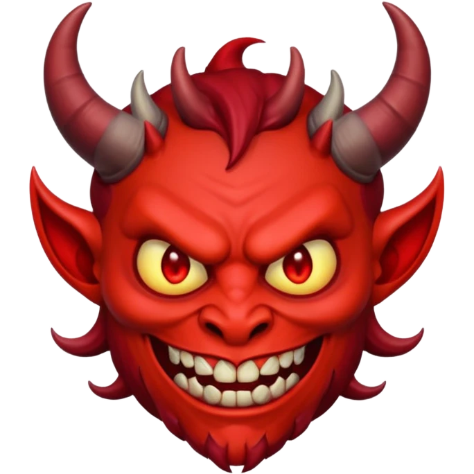 devil from bible emoji