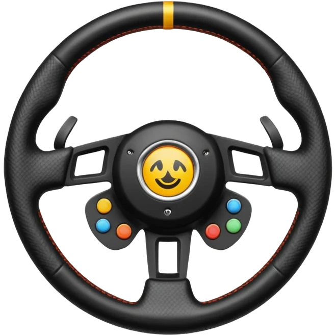 volante de racing emoji
