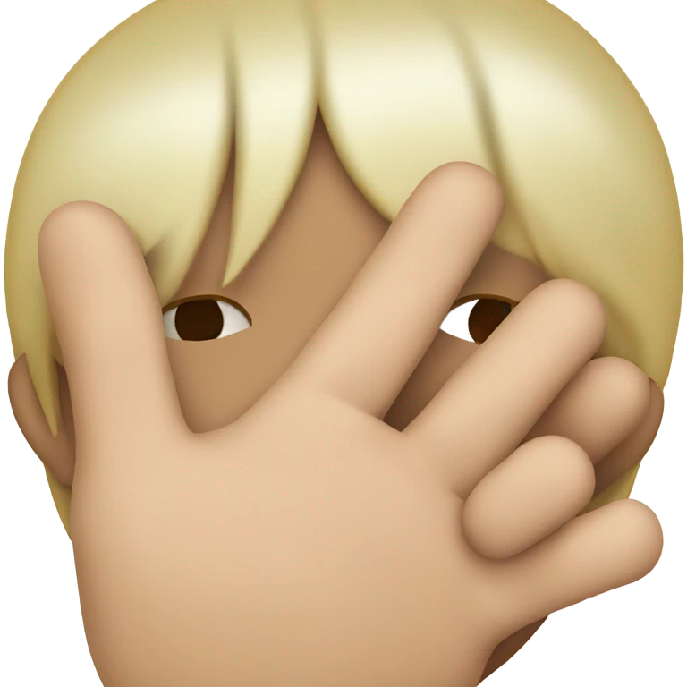 Face slap emoji