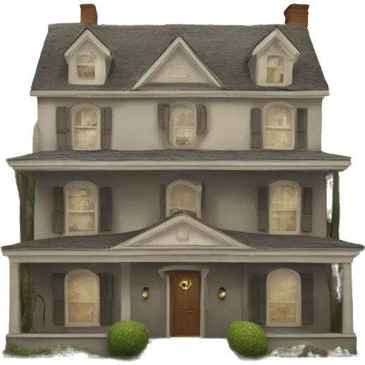 Mind blown house emoji