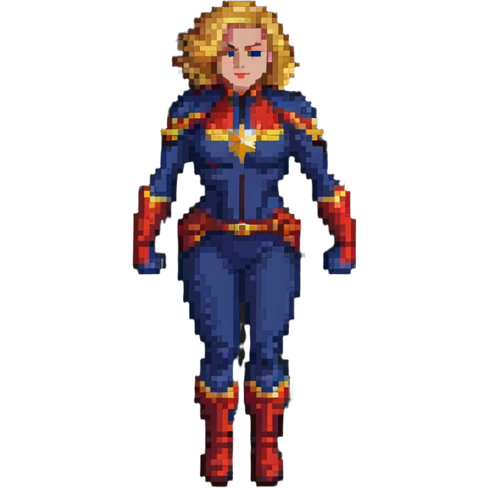 Captain Marvel superhero emoji