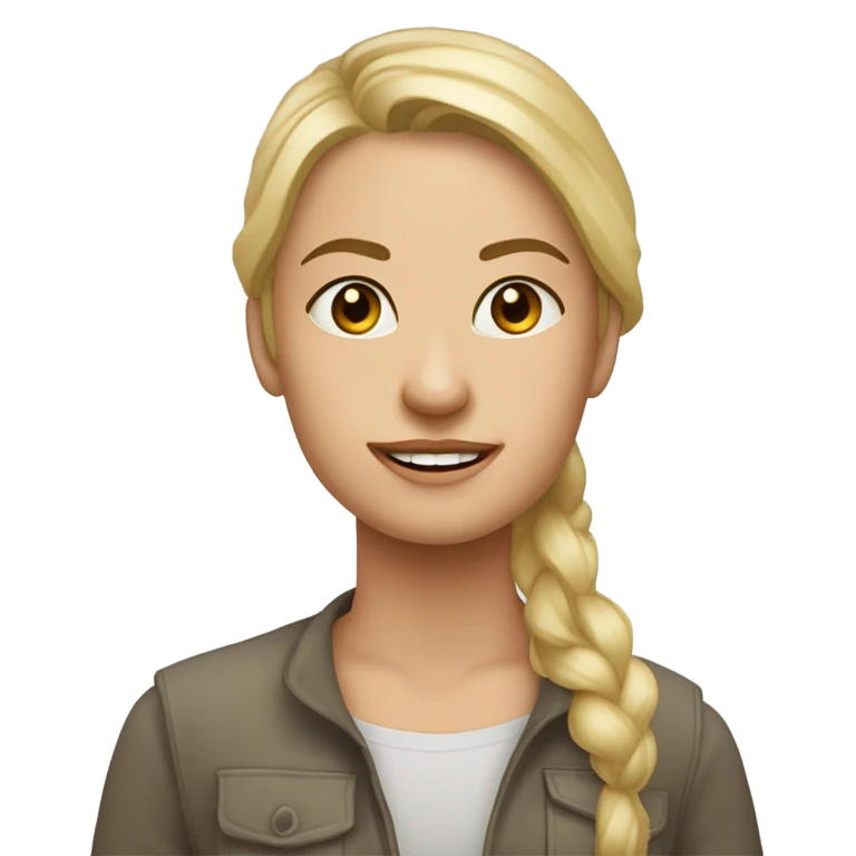 Девушка с темными волосами в очках пишет в блокноте emoji