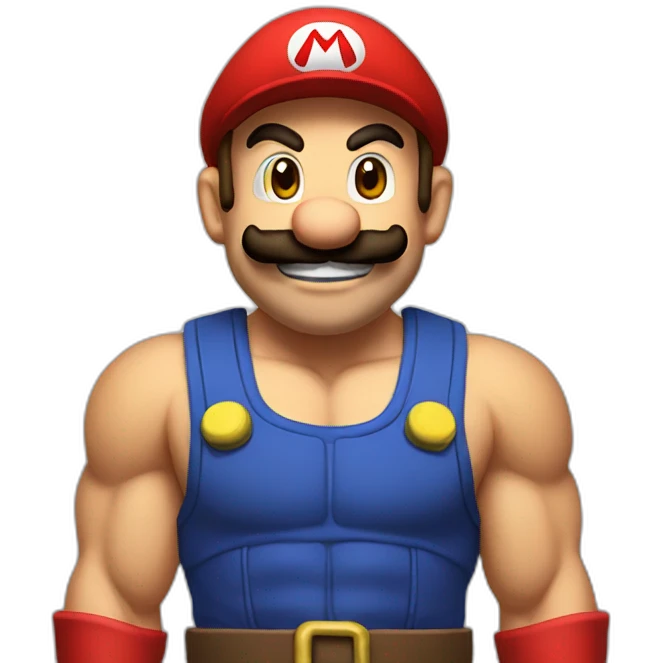 Mario crossfit emoji