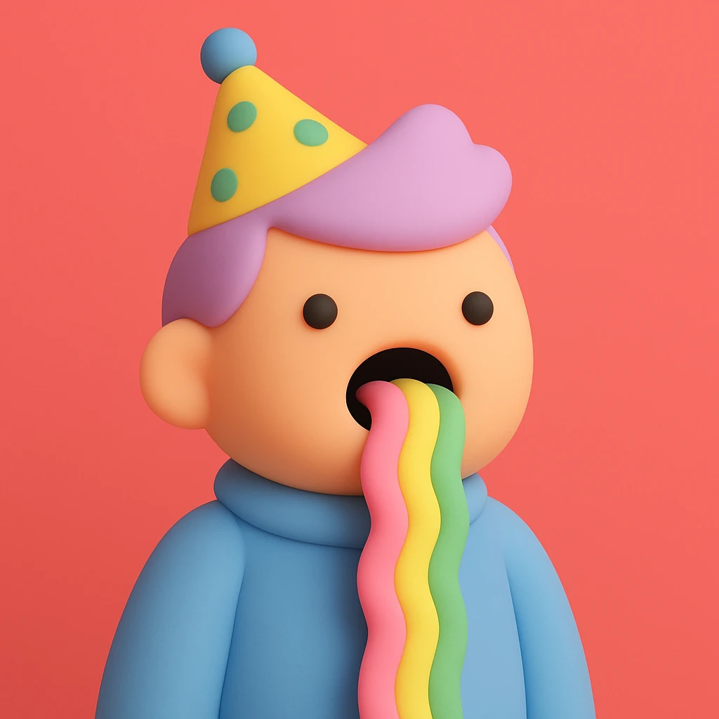 party hat emoji