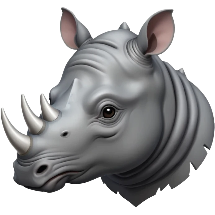 rhino with one horn emoji