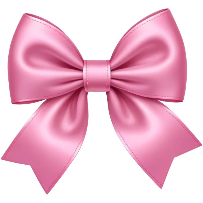 pink bow emoji