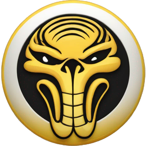 Cobra kai logo emoji