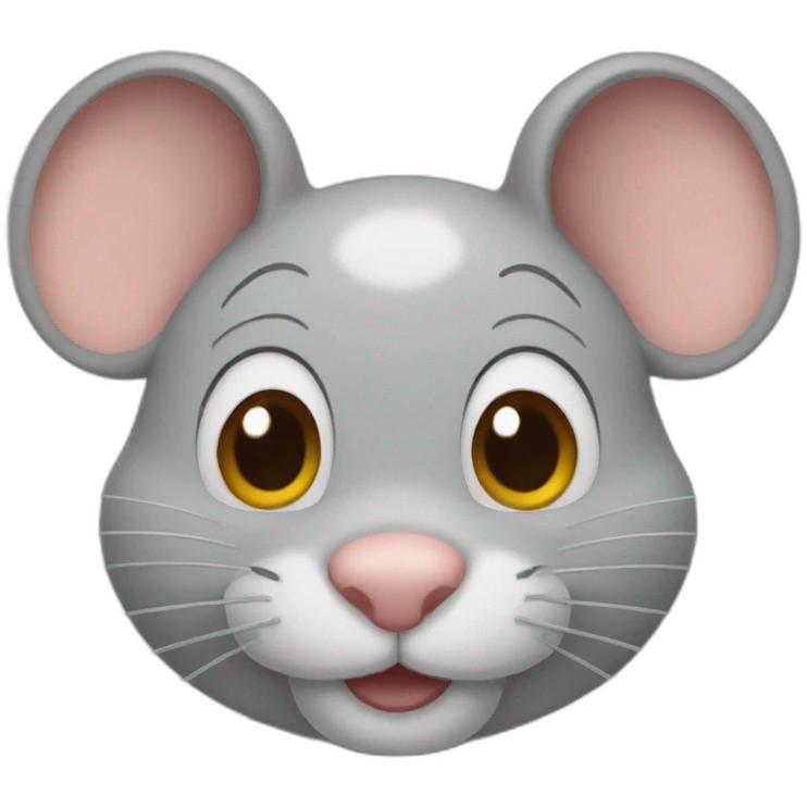 Mouse that looks like boy emoji