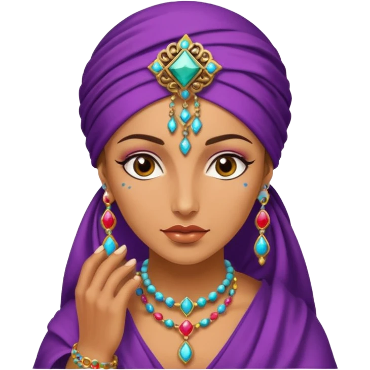 Mystic Gypsy Fortune Teller  emoji