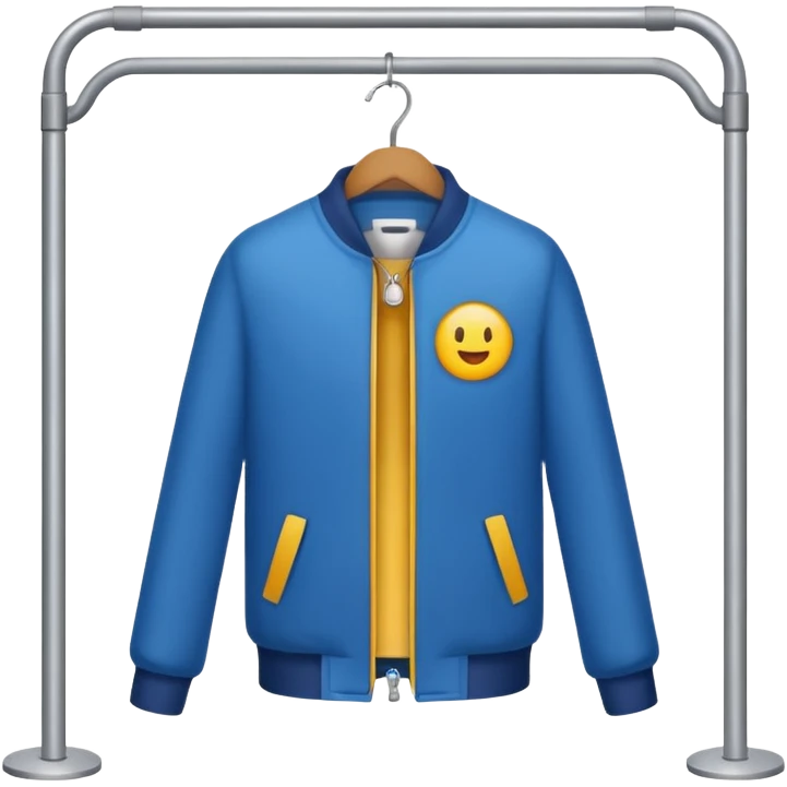 try on jacket customer changing room emoji