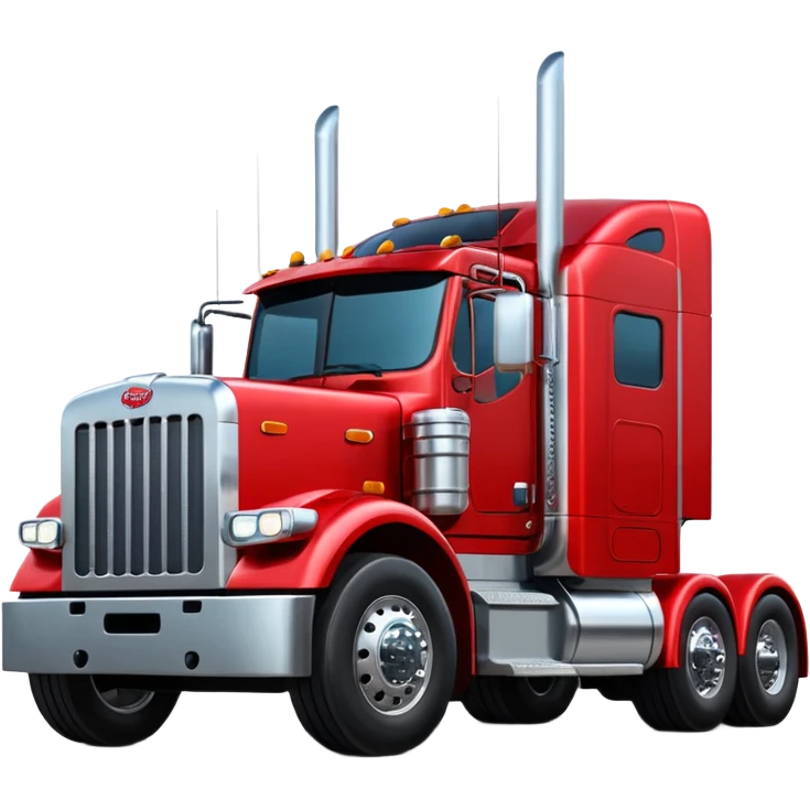 peterbilt truck emoji