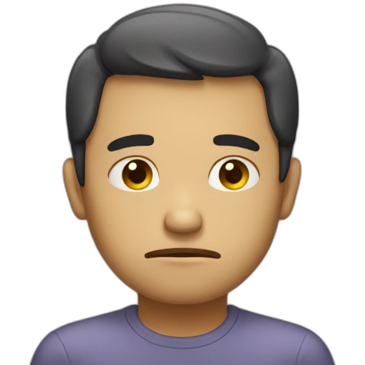 Sad emoji