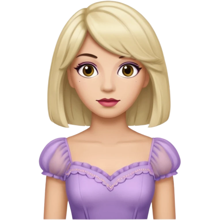 a man crossdressing emoji