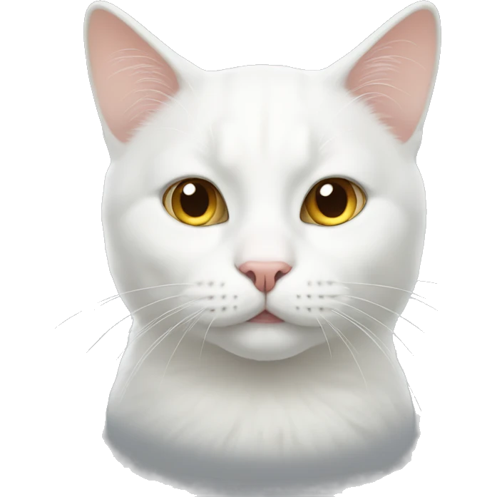 White cat emoji