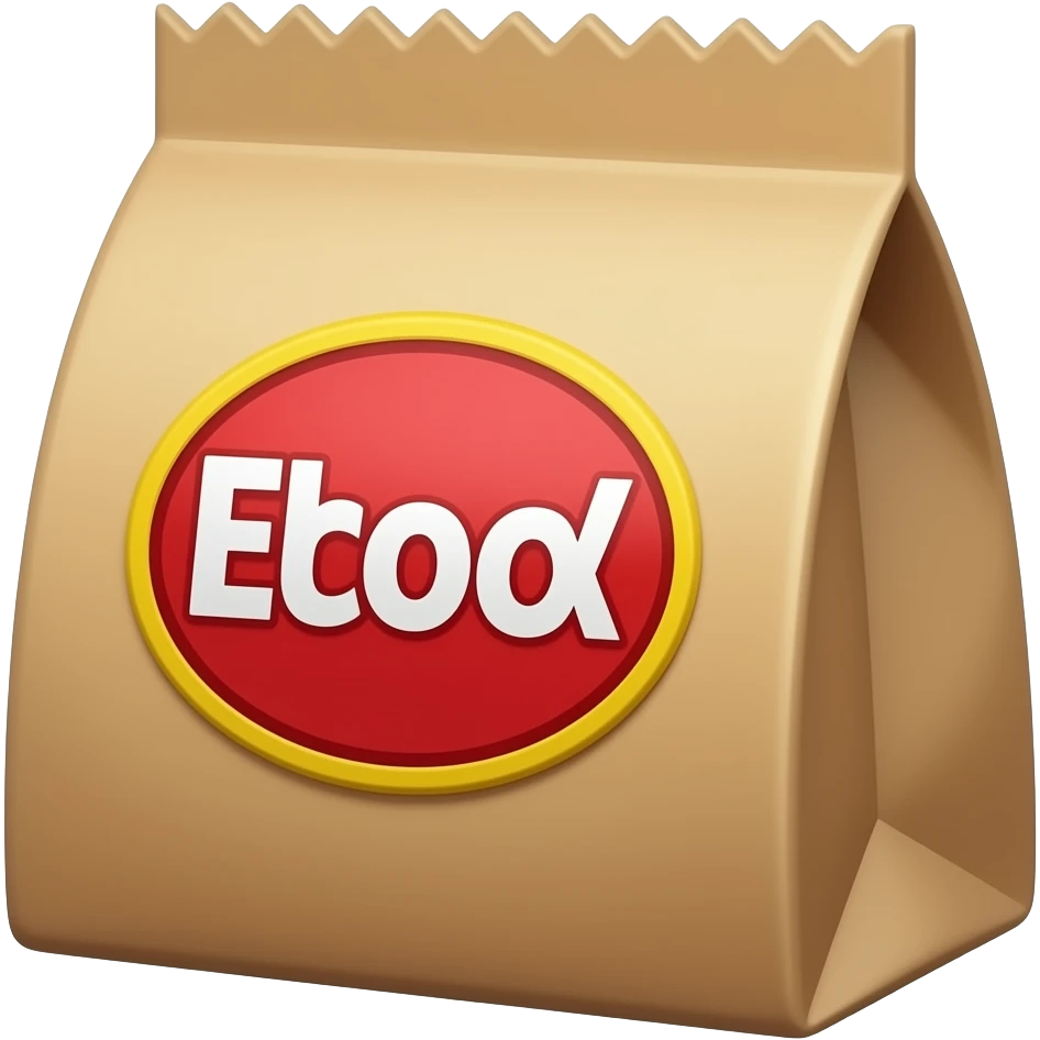 food bag emoji