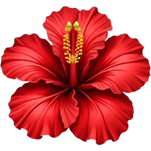 Hibiscus flower emoji