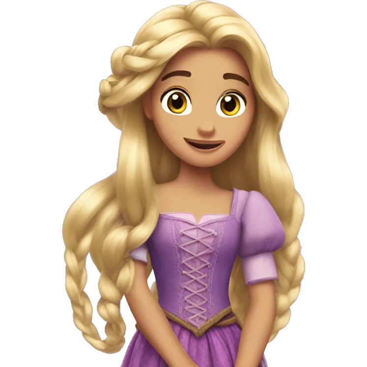 Rapunzel emoji
