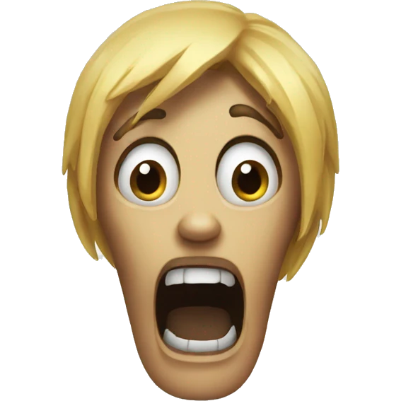 Scream emoji