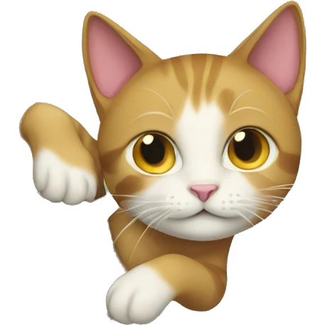 Cat in a tree emoji