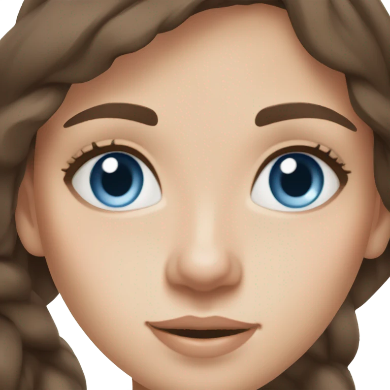 White Skin care white freackles skin of a brunett blue eyed girl using skin care products  emoji