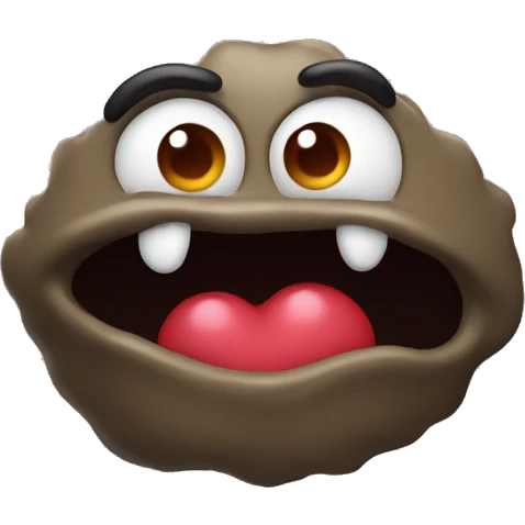 a bog with heart eyes emoji